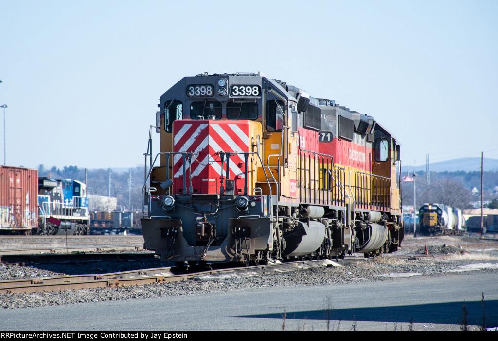 Action at West Springfield Yard